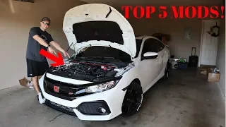 Top 5 Must Have Mods For Performance | 10th Gen Civic