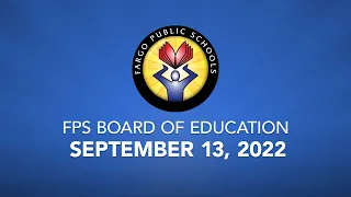 School Board Meeting September 13, 2022