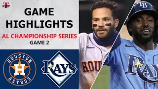 Houston Astros vs. Tampa Bay Rays Game 2 Highlights | ALCS (2020)