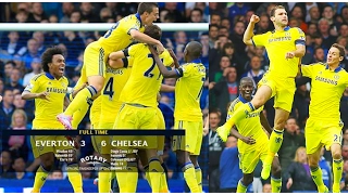 Chelsea vs Everton || 6-3 Memorable Match || All Highlights 2014 || HD