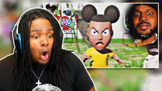 Will&Nakina Reacts | this game is for KIDS!? [Amanda The Adventurer] By CoryxKenshin