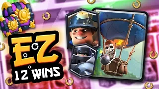 THE EASIEST DECK FOR 12 WINS! Broken Mega Knight Balloon Deck — Clash Royale