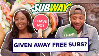 Subway Employees Play Never Have I Ever