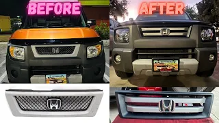 Honda Element Front Grill Upgrade - awesome Modification
