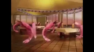 Shrimp dancing to android alarm