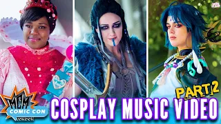 MCM COMIC CON LONDON 2022 - COSPLAY MUSIC VIDEO - FT. CRITICAL ROLE, GENSHIN IMPACT, MIRACULOUS etc