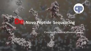 De novo peptide sequencing