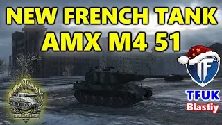 World of Tanks - AMX M4 51 - 10K Damage 8 Kills - New French Heavy Tank