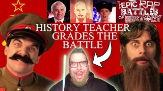 @ERB RASPUTIN vs. STALIN | Historian Grades The Battle ERBeast