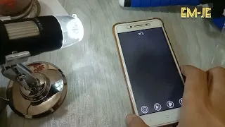 Usb digital microscope in android with usb camera apps and pc windows 10 with digital view