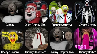 Granny,Santa Granny Chapter two,Sponge Granny 3,Venom Granny,Sponge Granny,Granny Christmas,...