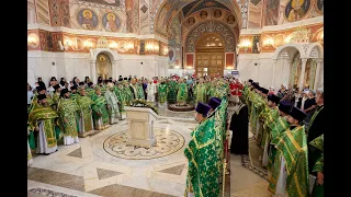 Божественная литургия в день 50-летия митрополита Волгоградского и Камышинского Феодора