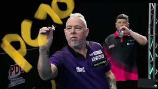 Peter Wright vs Keegan Brown Players Championship 10 Barnsley