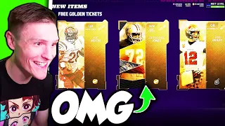 *GOLDEN TICKET PULL!*  Training Variety Packs are FIRE..! - Madden 22 Ultimate Team