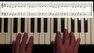 Klavier spielen lernen für Anfänger. Ein Tutorial in deutsch für Einsteiger ohne Vorkenntnisse.