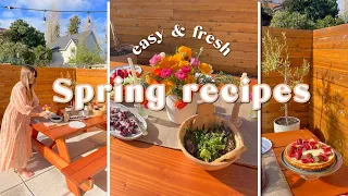 Spring Recipe Ideas! easy gluten free, nourishing recipes!