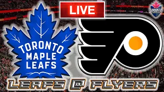 Toronto Maple Leafs vs Philadelphia Flyers LIVE Stream Game Audio | NHL LIVE Stream Gamecast & Chat