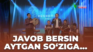 Davlat bergin yigitga... | Jonli ijro | Yoshlar oqshomi | Sherzodbek Malikov