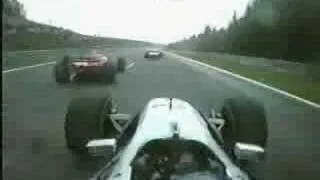 Michael Schumacher Vs Hakkinen spa 2000!