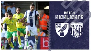 Norwich City v West Bromwich Albion highlights