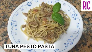 TUNA PESTO PASTA with Butter Bread | Quick and Easy Recipe |  Recel Creates