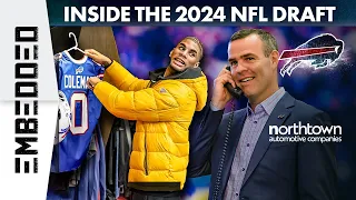 Exclusive Inside Look At The Buffalo Bills’ 2024 NFL Draft | Buffalo Bills: Embedded