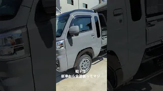 新車の軽トラ全塗装してみた #新型ハイゼット #軽トラカスタム