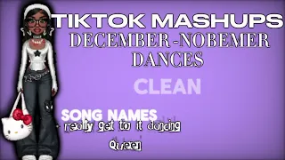 TIKTOK MASHUPS DECEMBER-NOVEMBER DANCES+SONG NAMES || AR1AN3