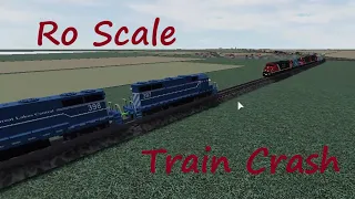 Ro-Scale Train Crash Documentary