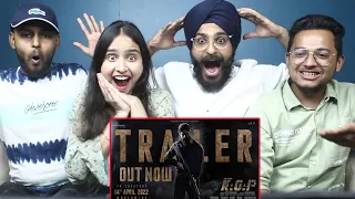 KGF Chapter 2 Trailer Reaction | FIREEEE🔥🔥🔥🔥 | Yash | Sanjay Dutt | Raveena Tandon | Prashanth Neel