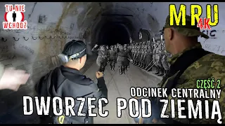 MRU - PODZIEMNY DWORZEC -sieć tuneli łączących Panzerwerki w Międzyrzeckim Rejonie Umocnionym #iiwś