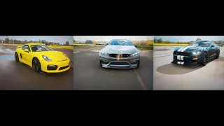 Forza Horizon 4: BMW M4 GTS vs Shelby GT350R vs Porsche Cayman GT4 (Part 2)