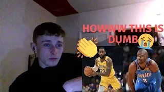 British Soccer fan reacts to Basketball - NBA Highest IQ MOMENTS