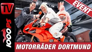 Motorräder Dortmund 2019 - alle Highlights - Durch die Motorradmesse in den Westfalenhallen mit Mex