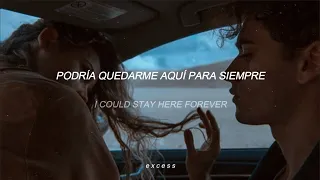 justin bieber, ariana grande - stuck with u (letra) (sub spanish & english lyrics)