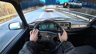 2008 ВАЗ 2107 1.6 МТ POV TEST DRIVE / Тест драйв от первого лица