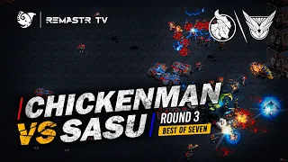 STARCRAFT FASTEST COREANO SASU vs CHICKENMAN ROUND 3