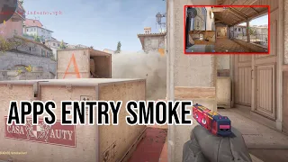 CS2 Inferno Apps Smoke for pit entry