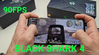 Xiaomi Black Shark 4 12/256gb Pubg Mobile 90fps Test with FPS Meter