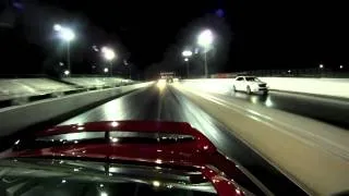 2013 Nissan GT-R vs Mercedes-Benz E63 AMG BiTurbo Drag Racing 1/4 Mile