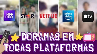 Descubra o TOP 5 DORAMAS das PLATAFORMAS DE STREAMING (Netflix, HBO, Prime Video, Star+, Apple Tv)