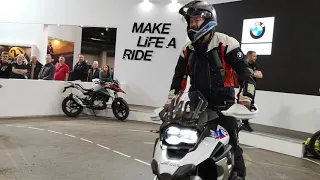 2019 BMW R1250GS Rallye Offroad Demo @ Motorcycle Live 2018