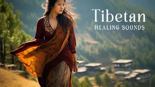 It's Wonderful Because This Sound Brings Healing Energy | Tibetan Healing Flute, Eliminates Stress