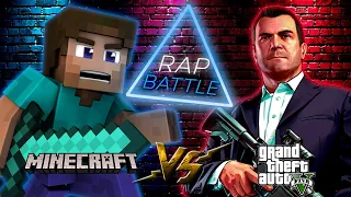 Рэп Баттл - Minecraft vs. Grand Theft Auto 5 (GTA 5)