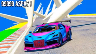 99999 ASPAS MEGA RAMPA IMPOSIBLE !!! *FINAL MUY EPICO* GTA V ONLINE