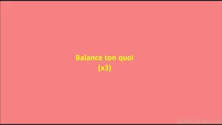 Angèle - Balance ton quoi (Paroles/Lyrics)