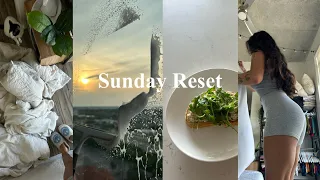 sunday reset | clean with me, opening up about vlogging