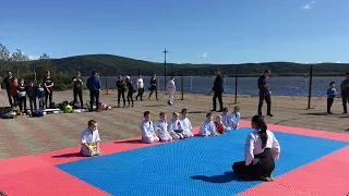 Открытый урок айкидо на набережной Комсомольска-на-Амуре, часть 1 | Aikido | 合気道