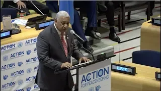 Fijian Prime Minister delivers address at High Level Meeting on Action for Peacekeeping