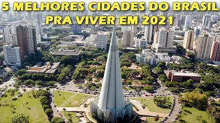 5 MELHORES cidades para se VIVER no Brasil. O Primeiro Lugar irá te Surpreender!